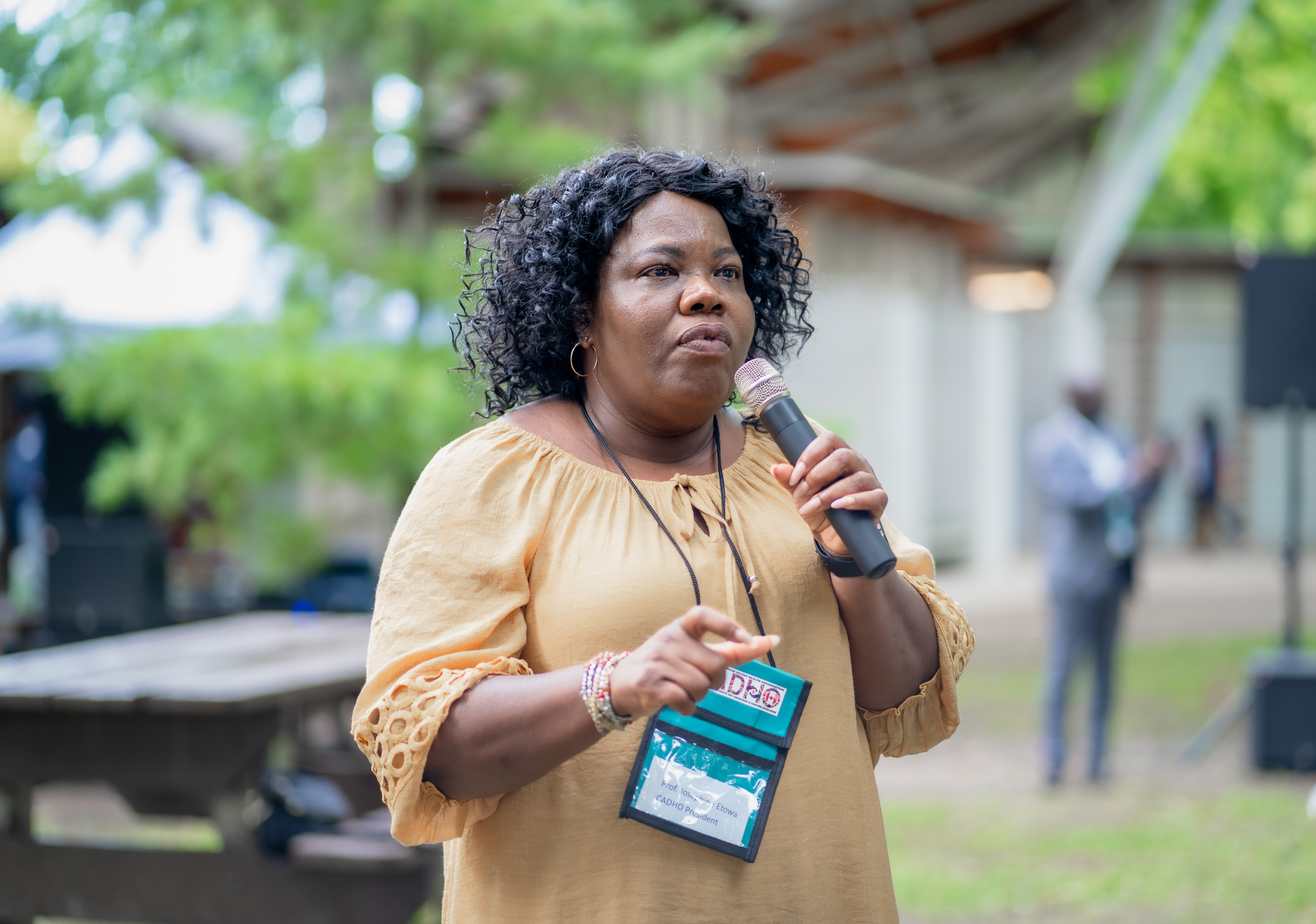 Dr. Josephine Etowa, President of CADHO